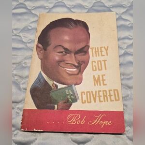 RB4 Vintage~They Got Me Covered~Bob Hope~Paperback~1st Edition~1941